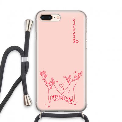 Best Friends: iPhone 7 PLUS Transparant Hoesje met koord