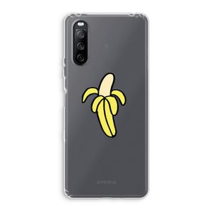 Banana: Sony Xperia 10 III Transparant Hoesje