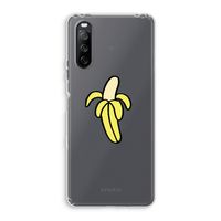 Banana: Sony Xperia 10 III Transparant Hoesje