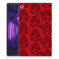 Lenovo Tab M10 Plus | Siliconen hoesje | Red Roses