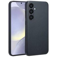 Accezz MagSafe Leather Backcover Samsung Galaxy S24 Plus Telefoonhoesje Zwart
