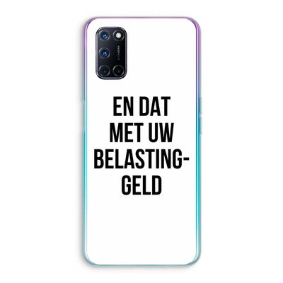 Belastinggeld: Oppo A72 Transparant Hoesje