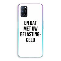 Belastinggeld: Oppo A72 Transparant Hoesje