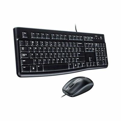 Toetsenbord en Optische Muis Logitech 920-002562 Zwart Engels QWERTY