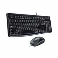 Toetsenbord en Optische Muis Logitech 920-002562 Zwart Engels QWERTY - thumbnail