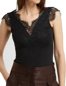 Pieces dames hemd kant - Lace top Ilu