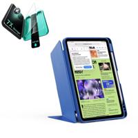 iPad Air 11" (M4) 2026 Bundle Flip Magnetic Case with Pencil Holder & Armorite® Protection - Navy Blue