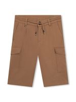 BOSS Kidswear short à poche plaquée - Marron