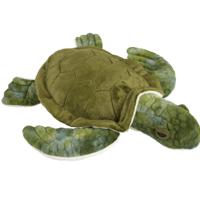 Ravensden Pluche knuffel dier - zeeschildpad - 40 cm - zeedieren knuffel