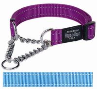 Rogz for dogs fanbelt halfslip halsband turqouise (20 MMX34-56 CM)