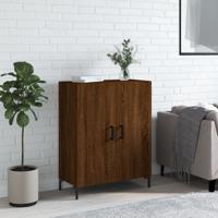 Dressoir 69,5x34x90 cm bewerkt hout bruin eikenkleur