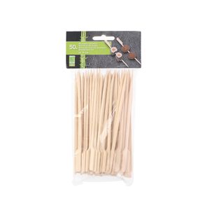 Eco-Import Bamboo Cocktailprikkers 15cm 50 Stuks