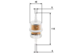 Brandstoffilter VALEO, u.a. für Alfa Romeo, Ford, Opel, Renault, Citroën, Peugeot, Talbot, Fiat, Lancia, Skoda, Lada, Triumph, Suzuki, Mazda, Innocent