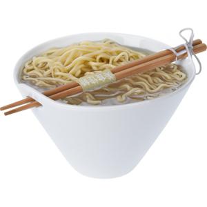 Ramen bowl - inclusief chopsticks - porselein - noodle kom set