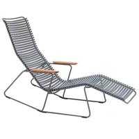 Houe Click Sunrocker ligstoel Dark Grey