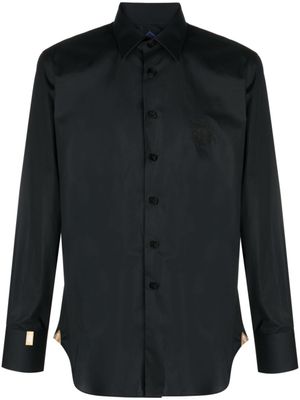 Billionaire chemise à logo brodé - Noir