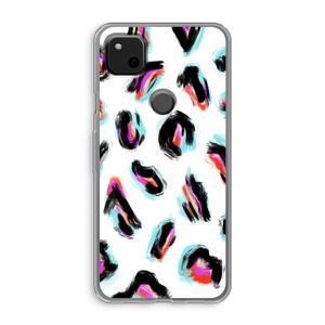 Cheetah color: Google Pixel 4a Transparant Hoesje