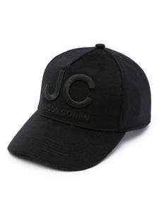 Jacob Cohën casquette en maille à logo brodé - Bleu