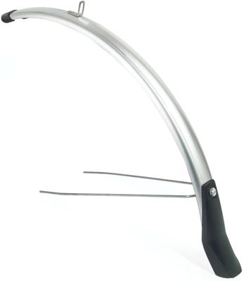 Voorspatbord Eurofender Snello 28" x 46 mm - zilver