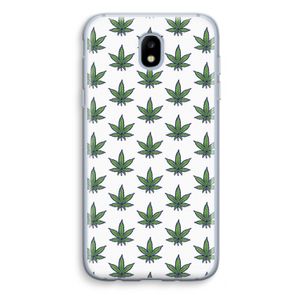 Weed: Samsung Galaxy J5 (2017) Transparant Hoesje