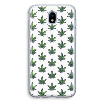 Weed: Samsung Galaxy J5 (2017) Transparant Hoesje