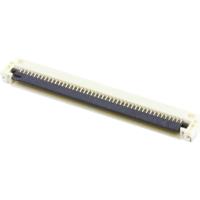 Molex 512964594 FFC/FPC-aansluiting Totaal aantal polen: 45 Rastermaat: 0.5 mm Inhoud: 1 stuk(s) Tape on Full reel