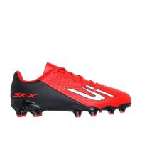 Skechers SKX_2 High Academy Gras Voetbalschoenen (FG) Kleuters Rood Zwart Wit