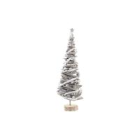 Kerstboom DKD Home Decor Natuurlijk Berken Besneeuwd 34 x 34 x 102 cm