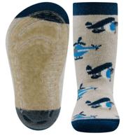Ewers antislip sokken Stoppi softstep Vliegtuig beige-31-34