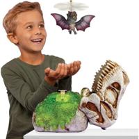 GrossMos Flying - Scopri il tuo dinosauro volante - Blu - 3 modelli da collezionare
