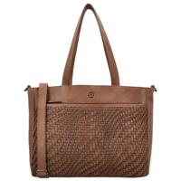 Hide & stitches inspired by illusion shopper-Brown