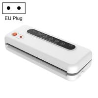 Huishoudelijke commerciële voedsel vacuüm plastic verpakking machine sealer nauwere machine EU-stekker (wit)