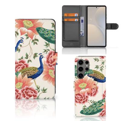 Telefoonhoesje | Met pasjeshouder | voor Samsung Galaxy S25 Ultra IJsvogel