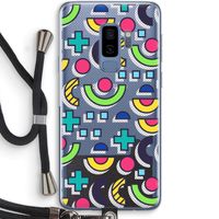 8-bit N°6: Samsung Galaxy S9 Plus Transparant Hoesje met koord