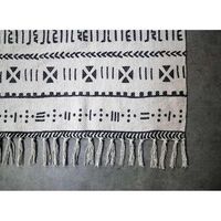 HSM Collection vloerkleed Vejen - zwart/wit - 210x150 cm