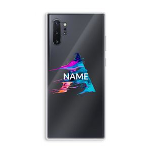 Abstract Spectrum: Samsung Galaxy Note 10 Plus Transparant Hoesje
