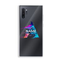 Abstract Spectrum: Samsung Galaxy Note 10 Plus Transparant Hoesje