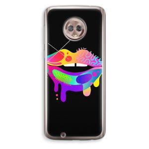 Lip Palette: Motorola Moto G6 Transparant Hoesje