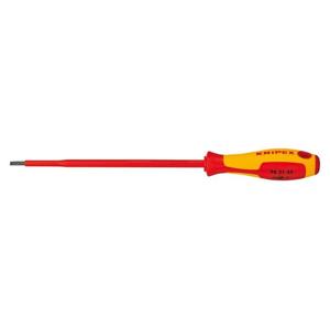 Knipex VDE VDE Platte schroevendraaier Kopbreedte: 4.5 mm Koplengte: 180 mm DIN EN 60900