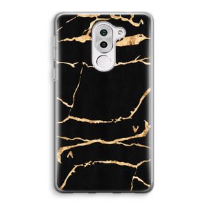 Gouden marmer: Honor 6X Transparant Hoesje