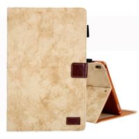 Voor iPad Pro 10 5 (2017) Business stijl horizontale Flip lederen draagtas met houder & kaartsleuf & fotolijstjes & slaap/Wake-up functie (geel)