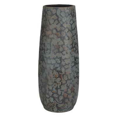 Mica Decorations Bloemenvaas Clemente - 55 x 21 cm - groen/koper - keramiek - vaas Mica Decorations Bloemenvaas Clemente - 55 x 21 cm - groen/koper - keramiek - vaas