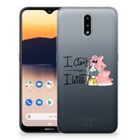 Nokia 2.3 Telefoonhoesje met Naam i Can