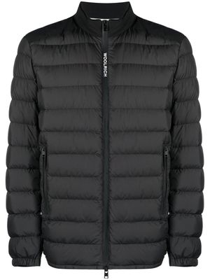 Woolrich doudoune à fermeture zippée - Noir