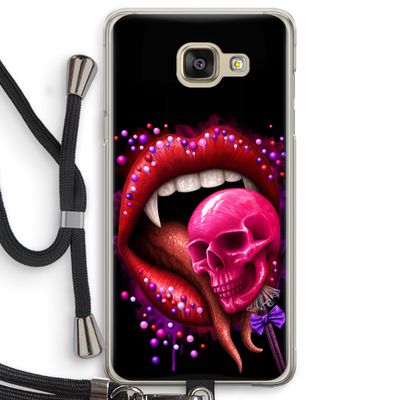 Dodelijk zoet: Samsung Galaxy A5 (2016) Transparant Hoesje met koord