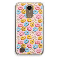 Pink donuts: LG K10 (2017) Transparant Hoesje