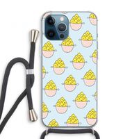 Citroenen: iPhone 12 Pro Transparant Hoesje met koord