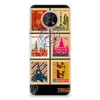 Nokia G50 | Silliconen Back Cover | Postzegels