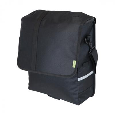 Dresco Pakaftas/schoudertas 20 liter nylon zwart