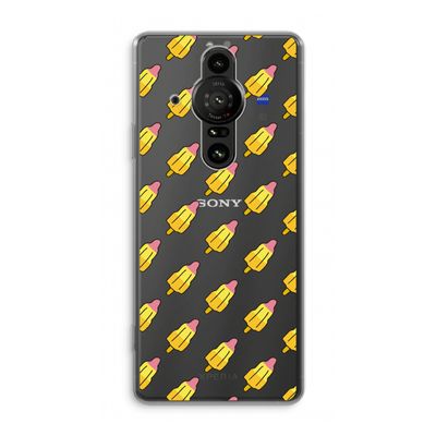 Waterijsjes: Sony Xperia Pro-I Transparant Hoesje